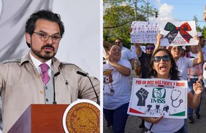 IMSS ofrece incremento salarial del 8%; trabajadores lo rechazan